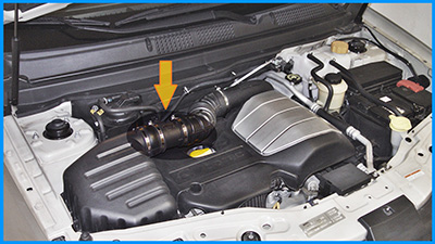 Mass Air Flow Sensor Location
